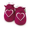 Funky Soft Soles Shoes - Hot Pink Hearts